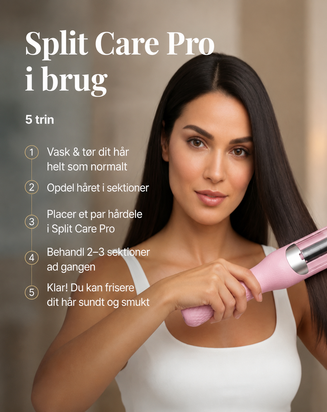 Velvyna Split End Trimmer™ – Mod Spaltede Spidser