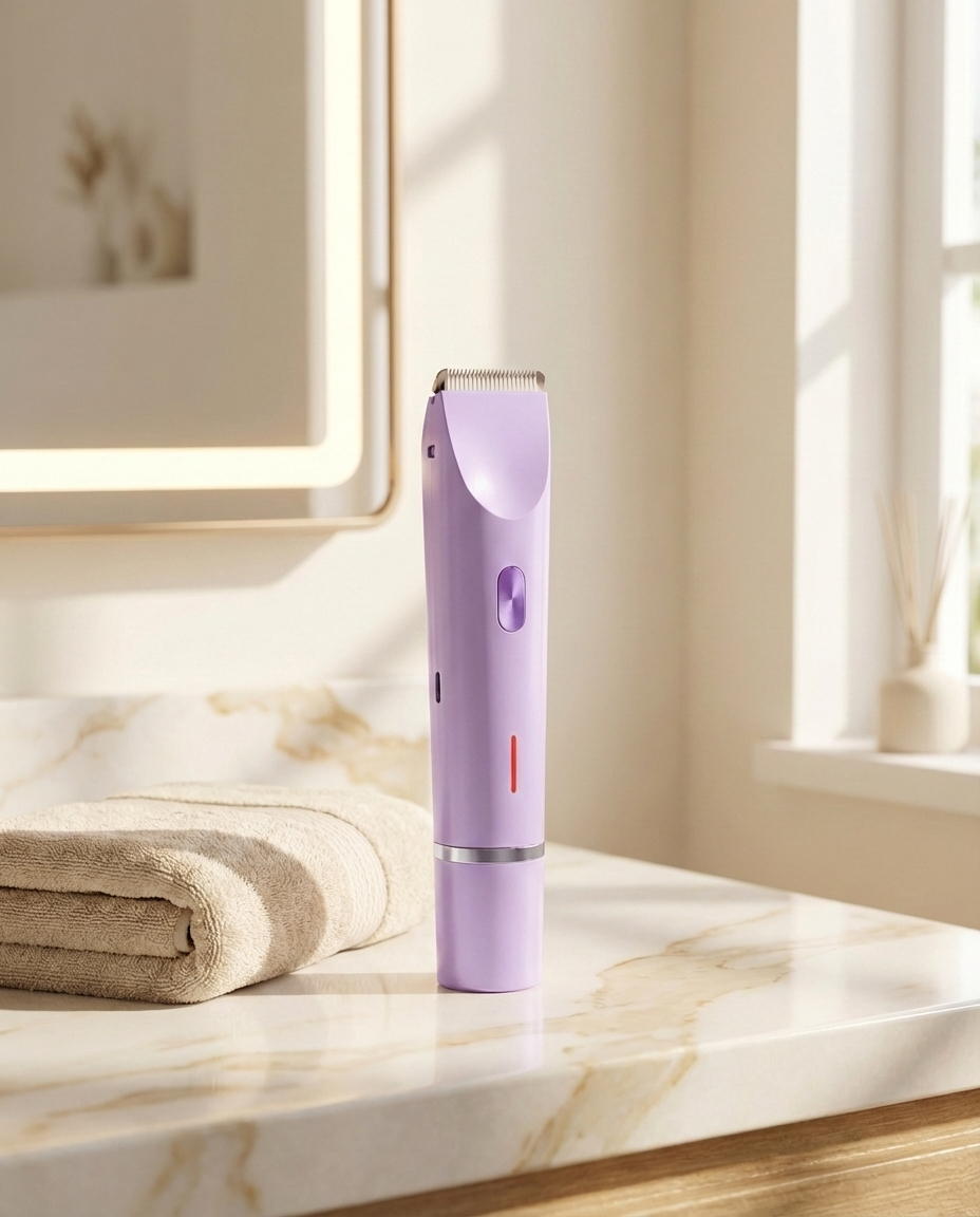 SmoothFinish™ 2-i-1 Ladyshaver – Glat Hud