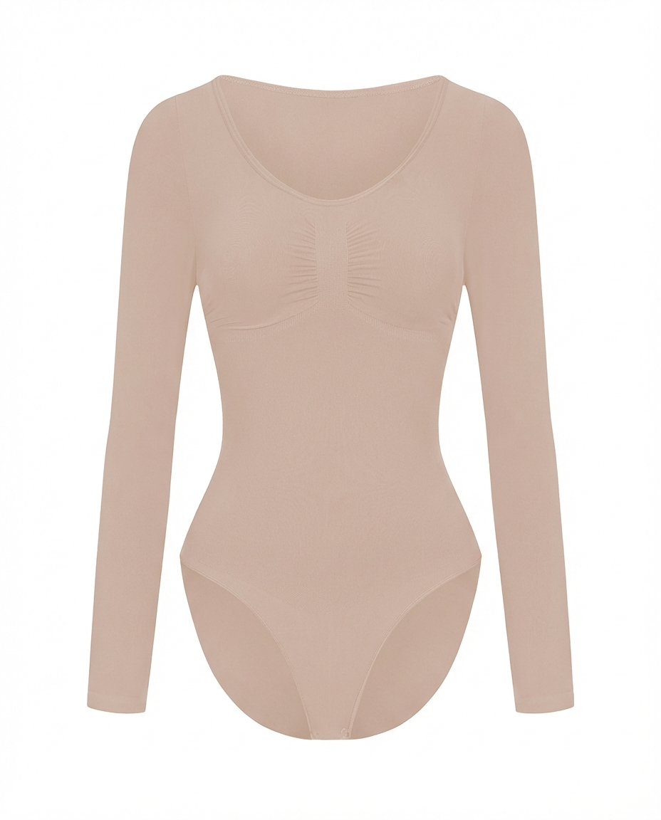Velvyna Shaping Bodysuit – Langærmet