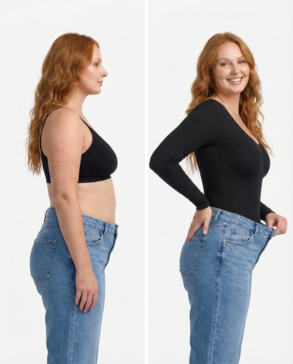 Velvyna Shaping Bodysuit – Langærmet
